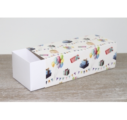 Коробка  250*100*80, с белым дном, дизайн 2020-11