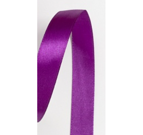 Лента атласная 1,5 см*25 ярд  темно-фиолетовый 035