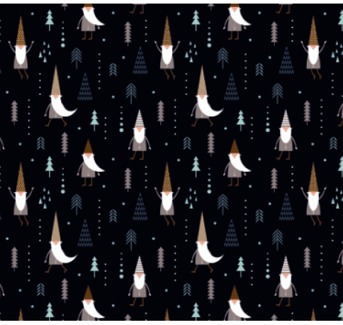 Коробка подарочная 200*200*30 мм, дизайн МО2025-1 с крафт/белым дном