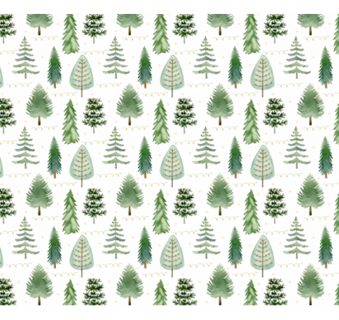 Коробка подарочная 200*200*30 мм, дизайн МО2025-7 с крафт/белым дном