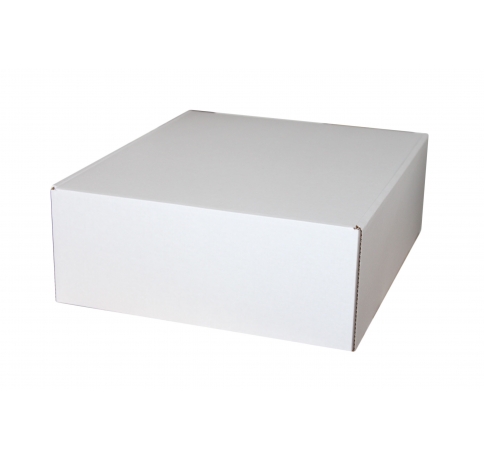 Коробка из микрогофрокартона 300*250*100 мм, белая