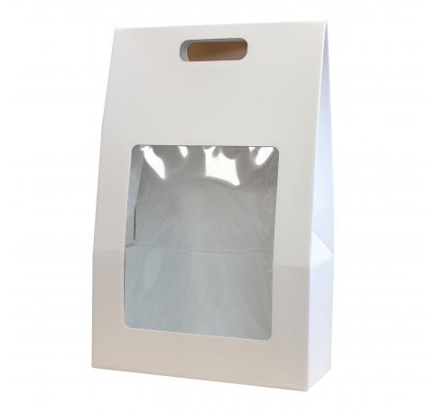 Коробка-переноска с окном 250*105*390 мм, дизайн 38