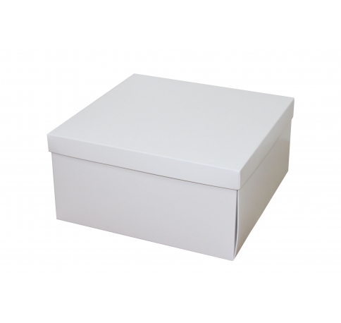 Коробка подарочная 200*200*100 мм, белая