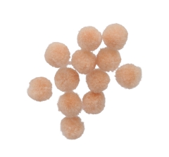 Помпоны персиковые ( 50 грамм)