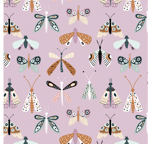 Коробка подарочная с окном 150*150*100 мм, дизайн МО2024-10 с крафт дном