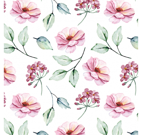 Коробка подарочная с окном 150*150*100 мм, дизайн МО2024-4 с крафт дном