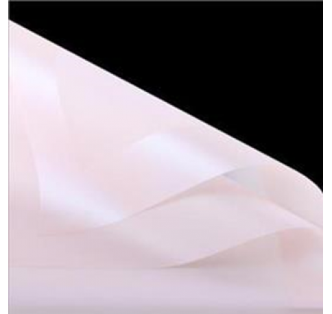Упак. материал "Листовая пленка с широкой каймой", 58 х 58 см, 20 листов/упак., светло-розовый
